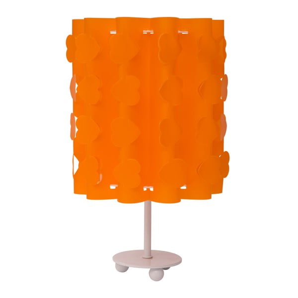 Pomarańczowa lampa stołowa Mauro Ferretti Cuori