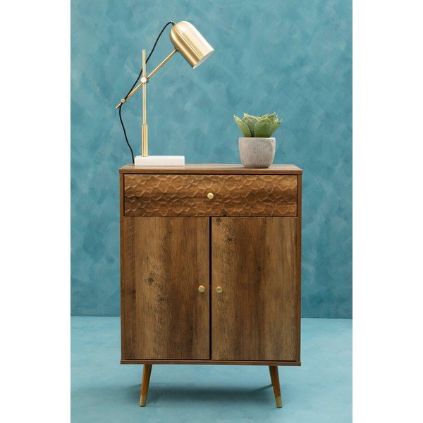 Komoda w ciemnym naturalnym kolorze 70x94x35 cm Frida – Premier Housewares-image-3