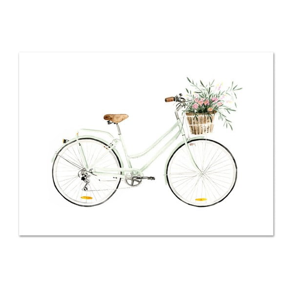 Plakat Leo La Douce Bicycle Love, 42x59,4 cm