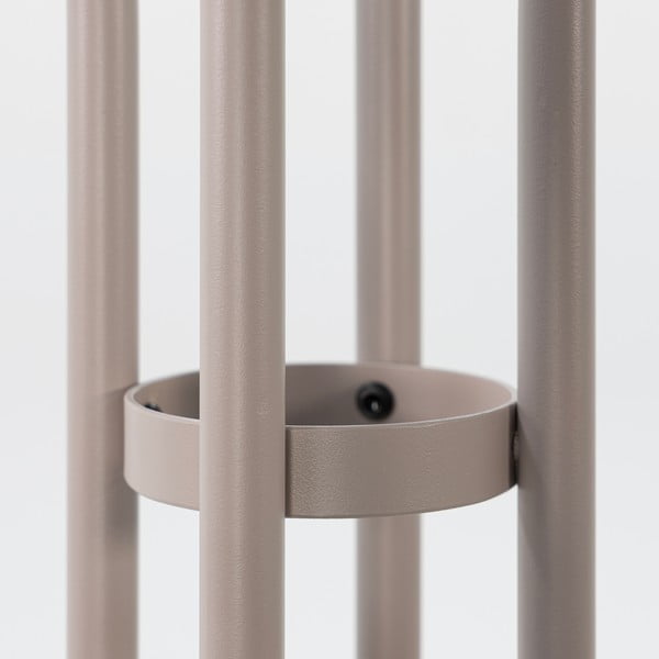 Szarobrązowy metalowy wieszak ø 40x170 cm Jessy – Spinder Design-image-3