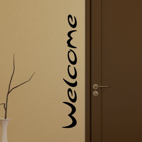 Naklejka Ambiance Welcome Door, 15x110 cm