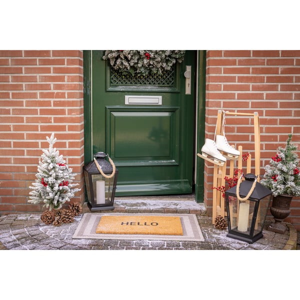 Czarny lampion Esschert Design Classical, wys. 58 cm-image-1