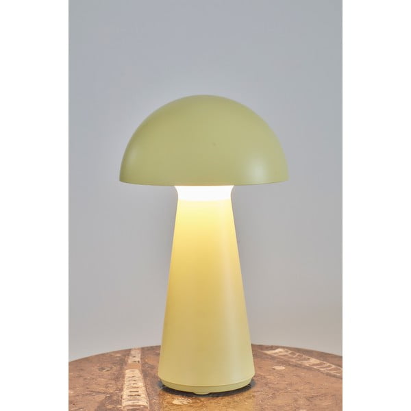 Żółta lampa stołowa LED ze zdalnym sterowaniem (wysokość 28 cm) Sam – Sirius-image-2