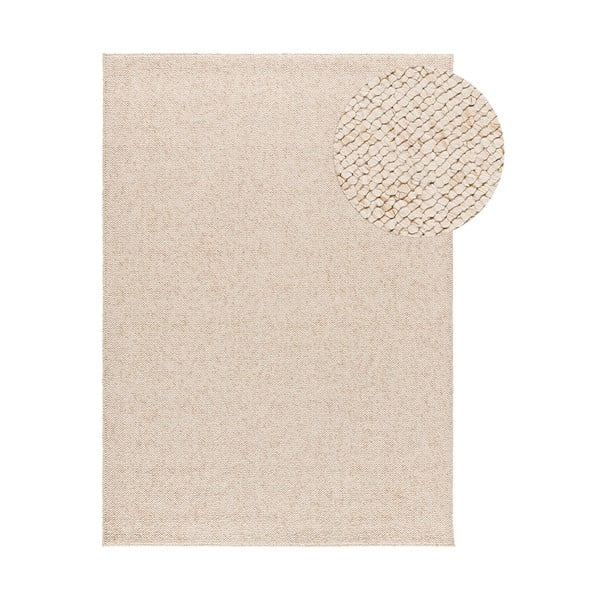 Biały dywan 120x170 cm Petra Liso – Universal