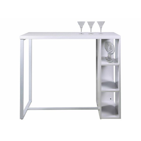Biały stolik barowy Actona Avocet-image-2