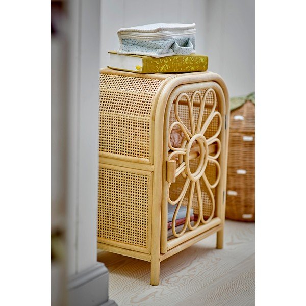 Rattanowa szafka dziecięca w naturalnym kolorze 35x47x24 cm Anuke – Bloomingville Mini-image-1