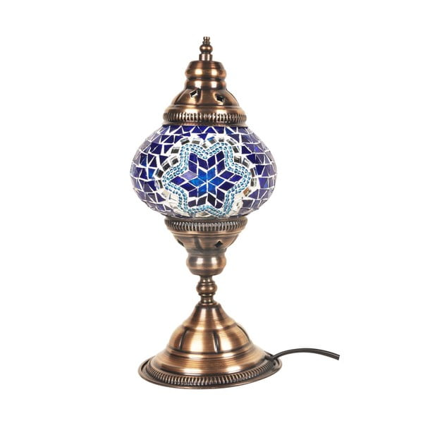 Szklana lampa Homemania Fudżajra, ⌀ 13 cm