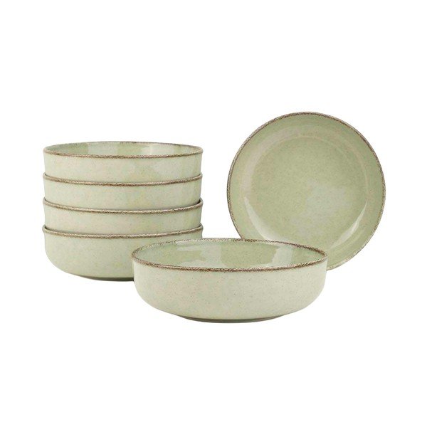 Jasnozielone porcelanowe miski zestaw 6 szt. 75 ml – Hermia