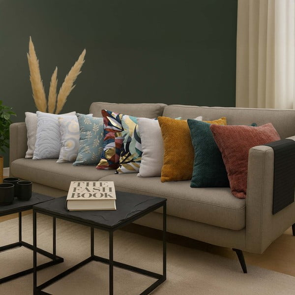 Poszewka na poduszkę z mieszanki bawełny 40x40 cm Ilies – douceur d'intérieur-image-4