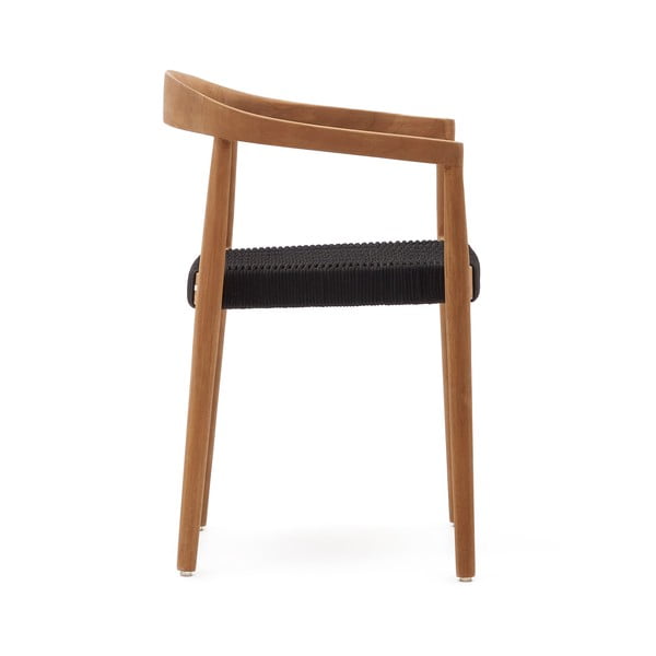 Drewniane krzesła ogrodowe zestaw 4 szt. w naturalnym kolorze Ydalia – Kave Home-image-3