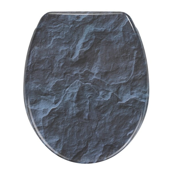 Deska sedesowa wolnoopadająca Wenko Slate Rock, 44x36,5 cm