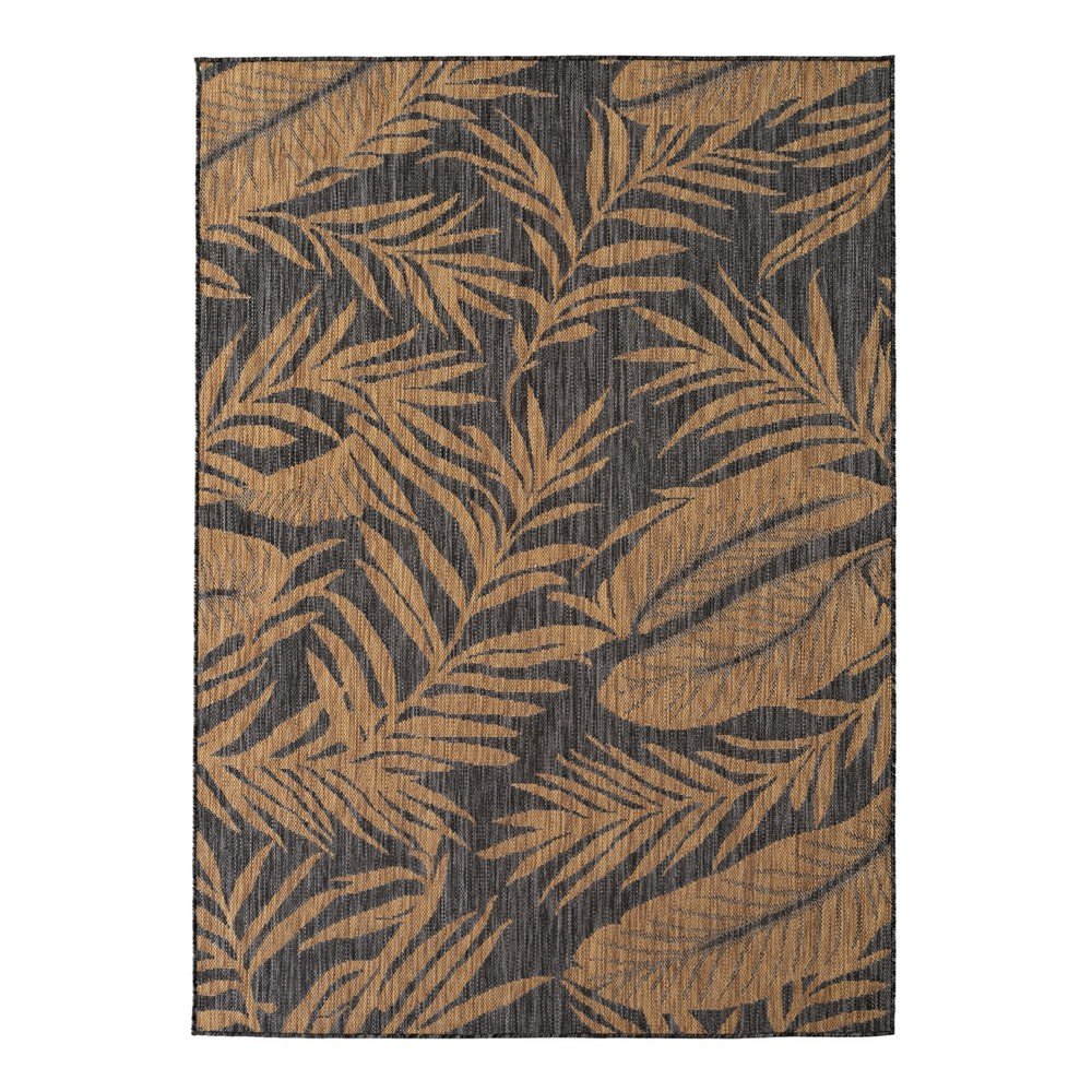 Czarny/brązowy dywan odpowiedni na zewnątrz 140x200 cm Mira 1451 – Ayyildiz Carpets