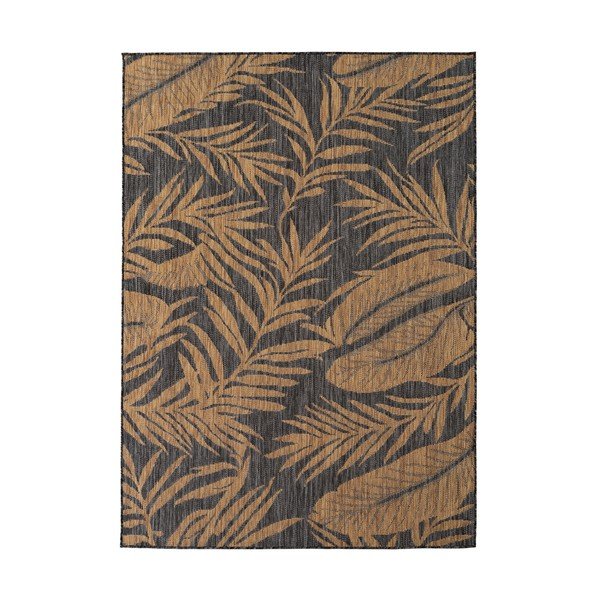 Czarny/brązowy dywan odpowiedni na zewnątrz 120x170 cm Mira 1451 – Ayyildiz Carpets