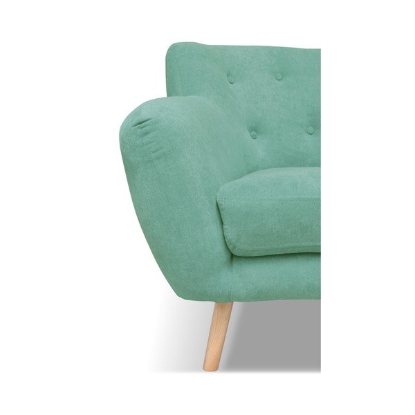 Miętowozielona sofa Cosmopolitan design London, 162 cm-image-3