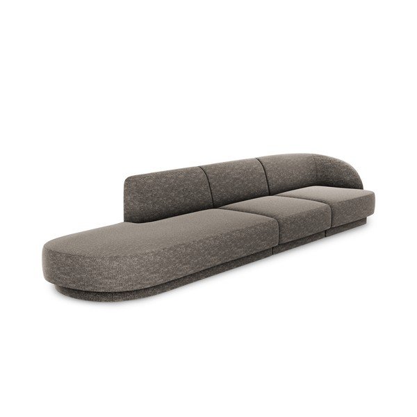 Szara sofa 302 cm Miley – Micadoni Home-image-3