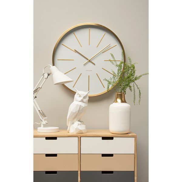 Biała żelazna lampa stołowa Leitmotiv Fit-image-1