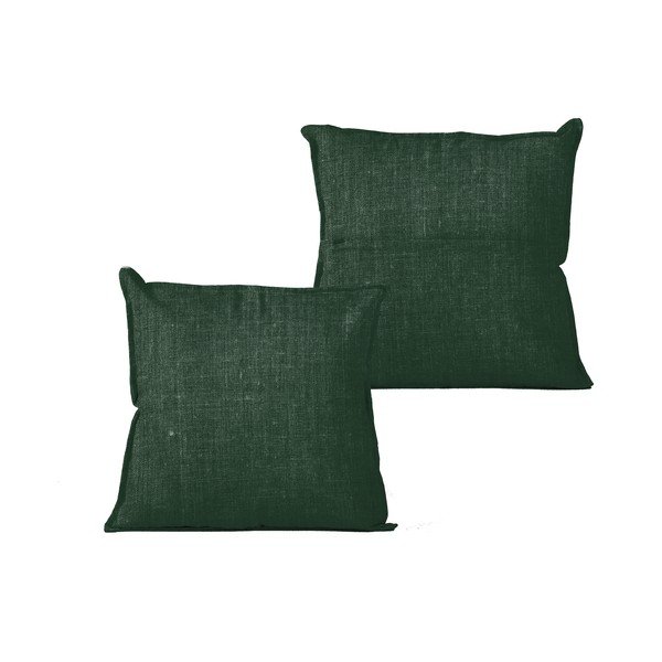 Zielona poduszka Really Nice Things Moss, 45x45 cm-image-2