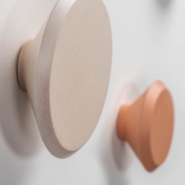 Zestaw 3 kolorowych wieszaków ściennych Kave Home Nadua-image-2