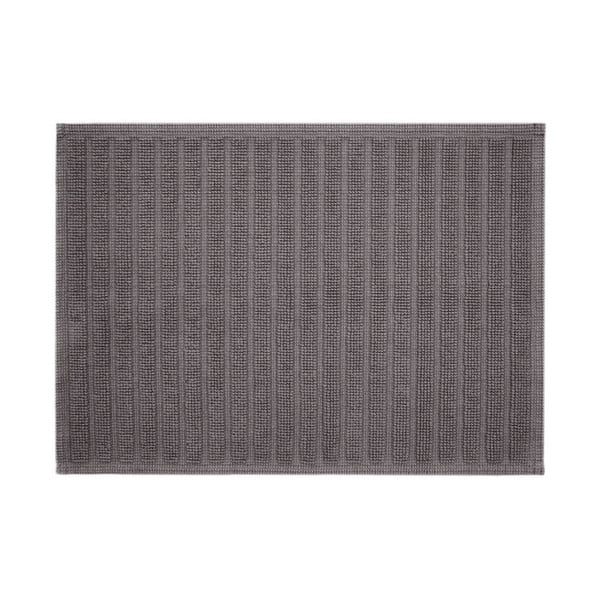 Ciemnoszary dywanik łazienkowy Jalouse Maison Tapis De Bain Duro Ardoise, 50x70 cm
