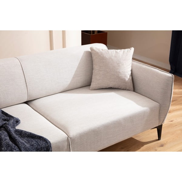 Kremowa sofa 220 cm Belissimo – Balcab Home-image-4