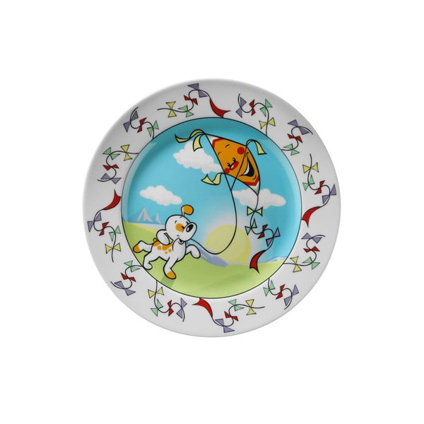 5-częściowy porcelanowy zestaw naczyń dla dzieci Kütahya Porselen Puppy-image-4