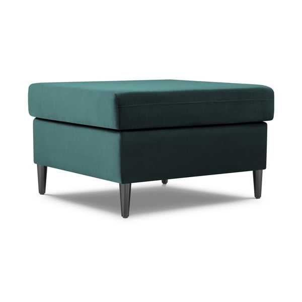 Morski aksamitny podnóżek Kyoto – Cosmopolitan Design-image-1