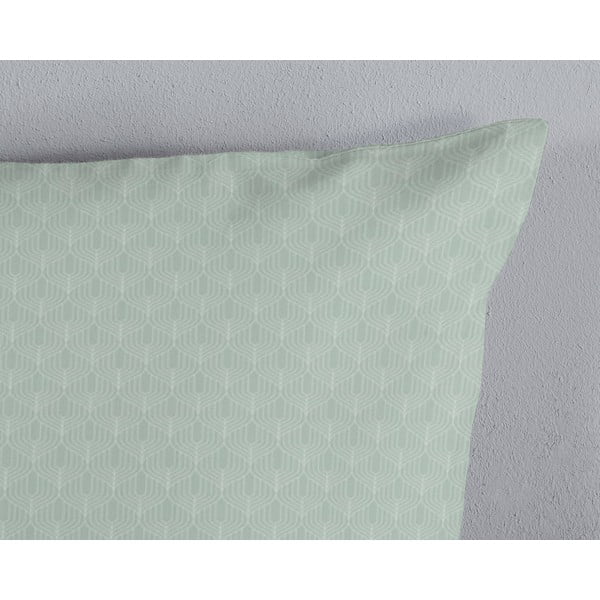 Zielona flanelowa pościel jednoosobowa 140x200 cm Omaira – HIP-image-3