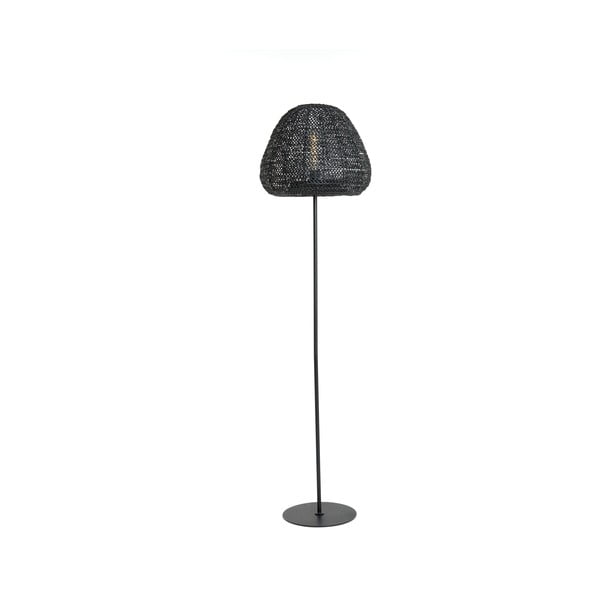 Lampa stojąca w kolorze matowej czerni (wysokość 162 cm) Finou – Light & Living
