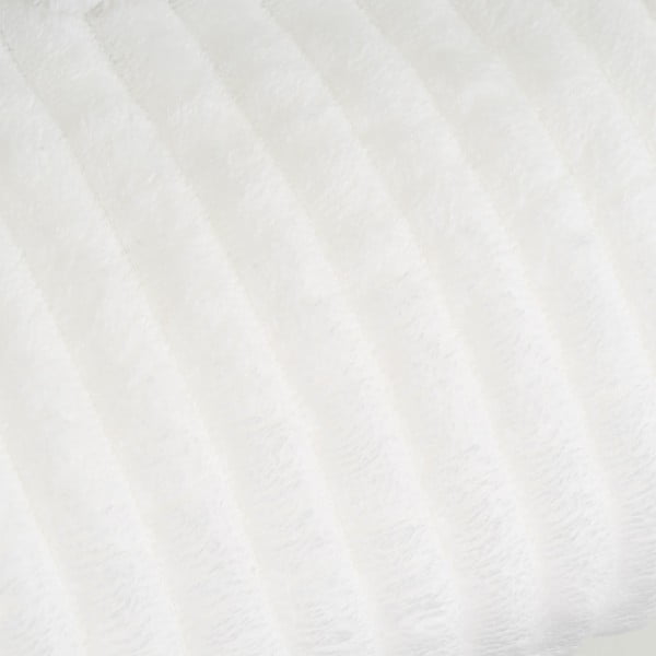 Biały koc z mikropluszu 130x160 cm Fur Velvet – Casa Selección-image-2