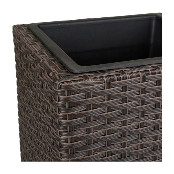 Doniczka ze sztucznego rattanu Matilda, 28 x28 cm-image-2