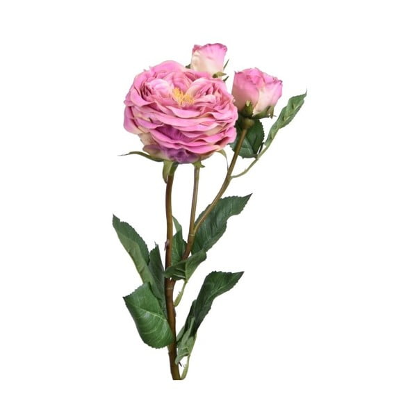 Sztuczny kwiat Ego Dekor różowa róża