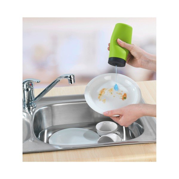 Zielony dozownik płynu do naczyń Wenko Squeeze, 250 ml-image-1