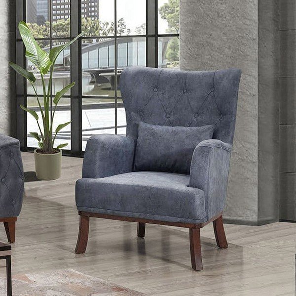 Niebieski fotel Mart – Balcab Home-image-1