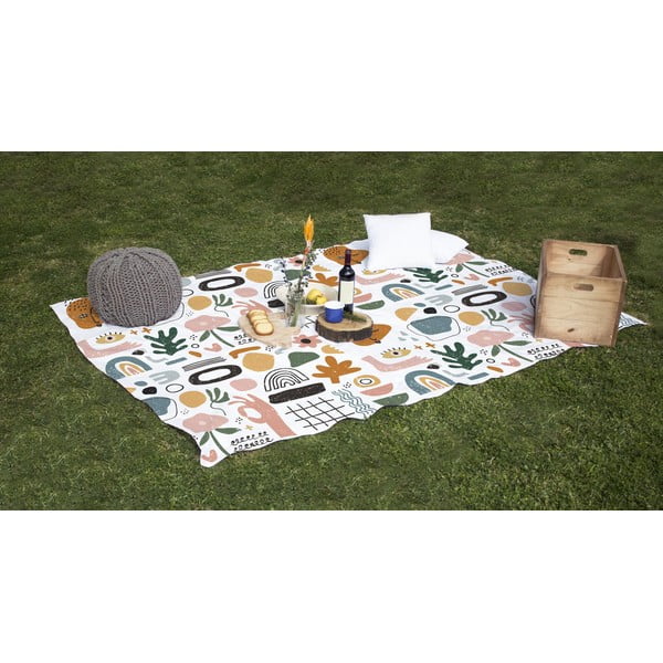 Koc piknikowy z domieszką bawełny Really Nice Things Create, 140 x 170 cm