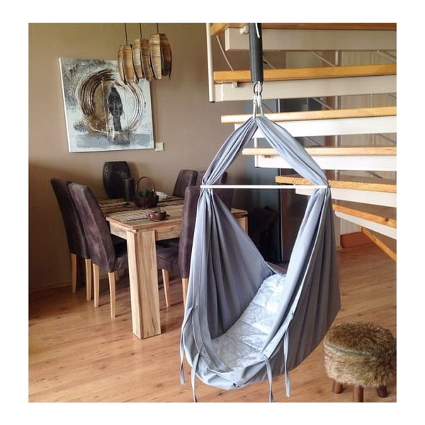 Biała kołyska z bawełny Hojdavak Baby, (0-9 miesięcy)-image-2