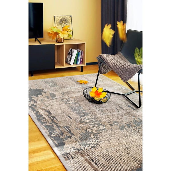 Brązowy dwustronny dywan Narma Nedrema, 100x160 cm-image-3