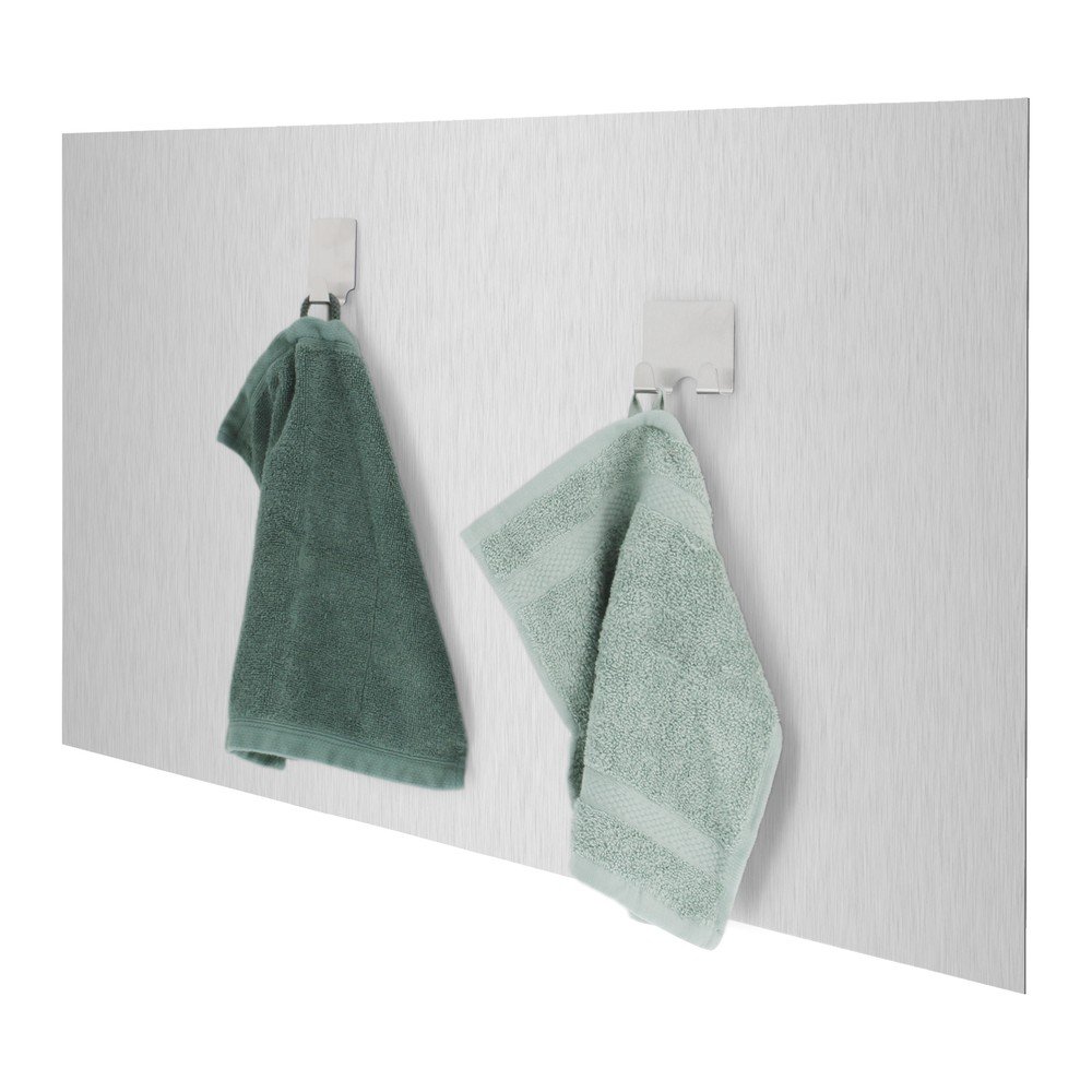 Płyta ochronna na ścianę przy kuchence ze stali nierdzewnej 50x90 cm Splash – Compactor (zdjęcie 3)