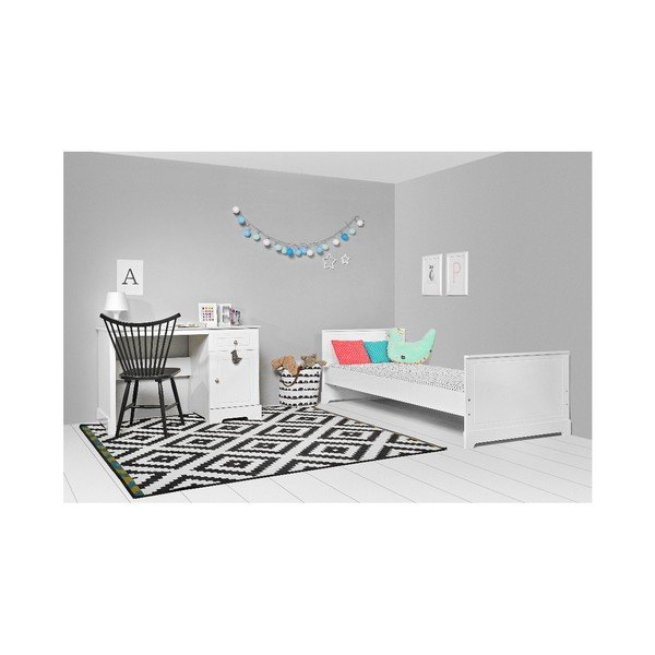 Białe łóżko dziecięce BELLAMY Marylou, 90x200 cm-image-3