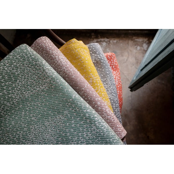 Różowy pled z domieszką bawełny Euromant Dotty Diamond, 140x180 cm-image-4