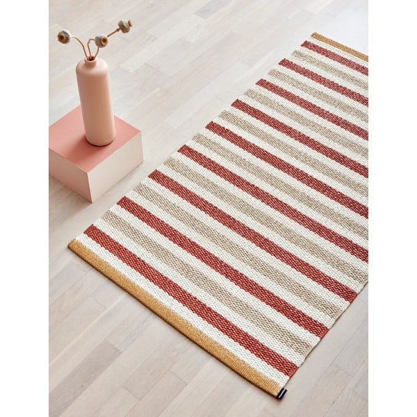 Ceglasto-kremowy dywan odpowiedni na zewnątrz 180x260 cm Teo Brick – Pappelina-image-1