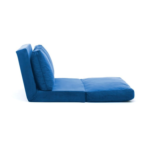 Niebieska rozkładana sofa 120 cm Taida – Balcab Home-image-2