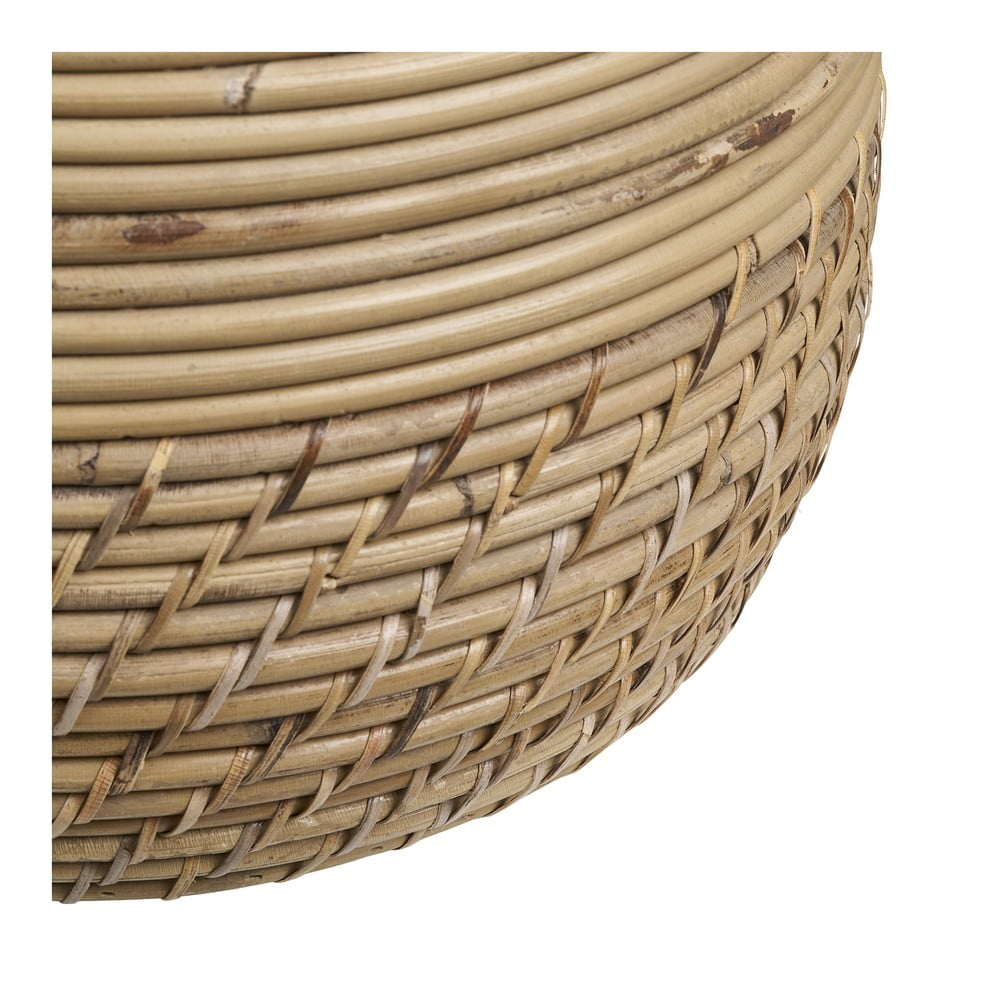 Rattanowe koszyki zestaw 2 szt. ø 39x35 cm Moro – House Nordic (zdjęcie 4)