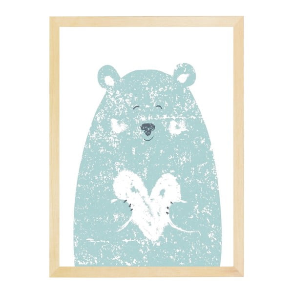 Plakat Nord & Co Small Bear, 30x40 cm