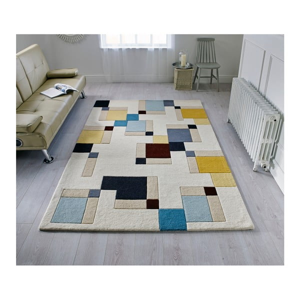 Dywan wełniany Flair Rugs Illusion Abstract, 80x150 cm