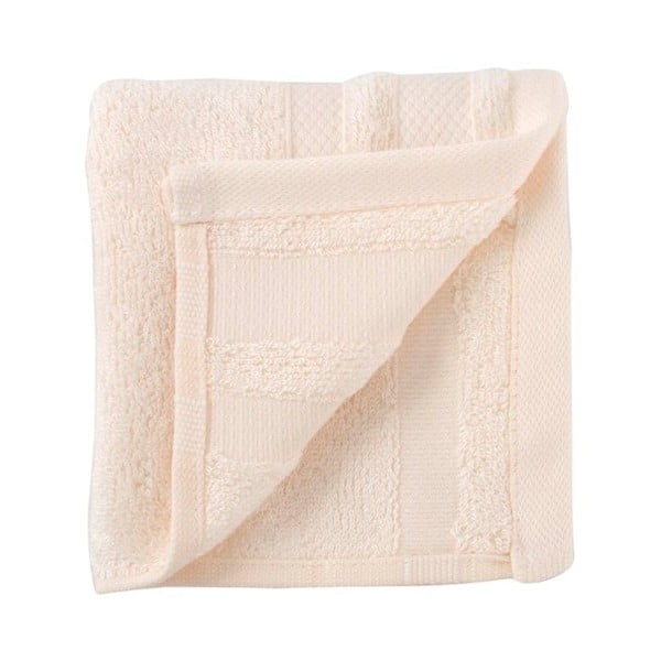 Kremowy ręcznik Jolien, 30x50 cm