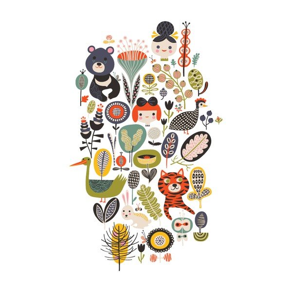 Naklejka Jungle, 41x57 cm-image-1