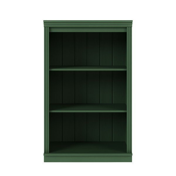 Zielony regał z litego drewna sosnowego 74x118x35 cm Anita – Støraa