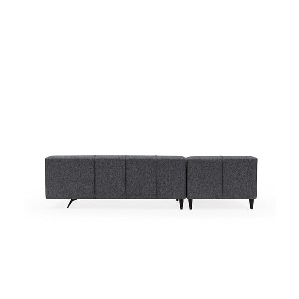 Ciemnoszara sofa narożna Artie Jivago, narożnik lewy-image-3