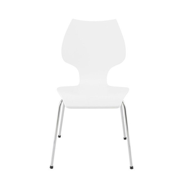 Białe krzesło do jadalni Kokoon Design Elipse-image-2