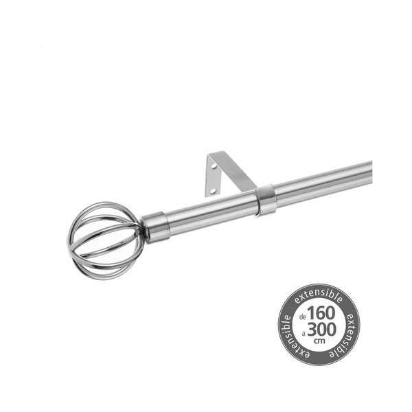 Metalowy regulowany karnisz 160 - 300 cm – Casa Selección-image-1